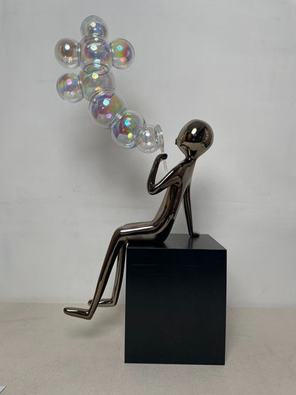 Crystal Stack Resin Sculpture artistic sculpture by Artsmiley