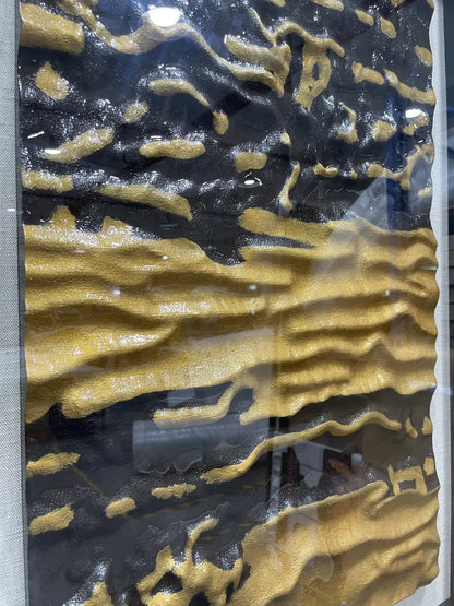 Raw Acrylic Abstract Wall Art Vertical Design | Art Smiley Decor UAE