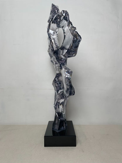 Abstract Chain Resin Sculpture artistic sculpture by Artsmiley