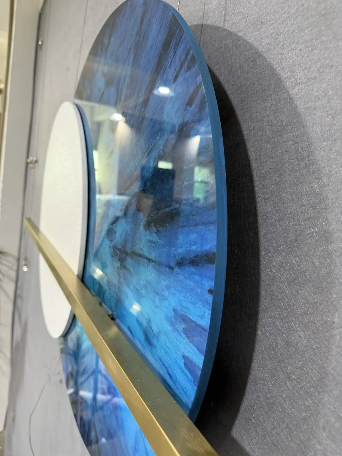 Opulent Crystal Porcelain Luxury Wall Art Landscape Design | Art Smiley Decor UAE