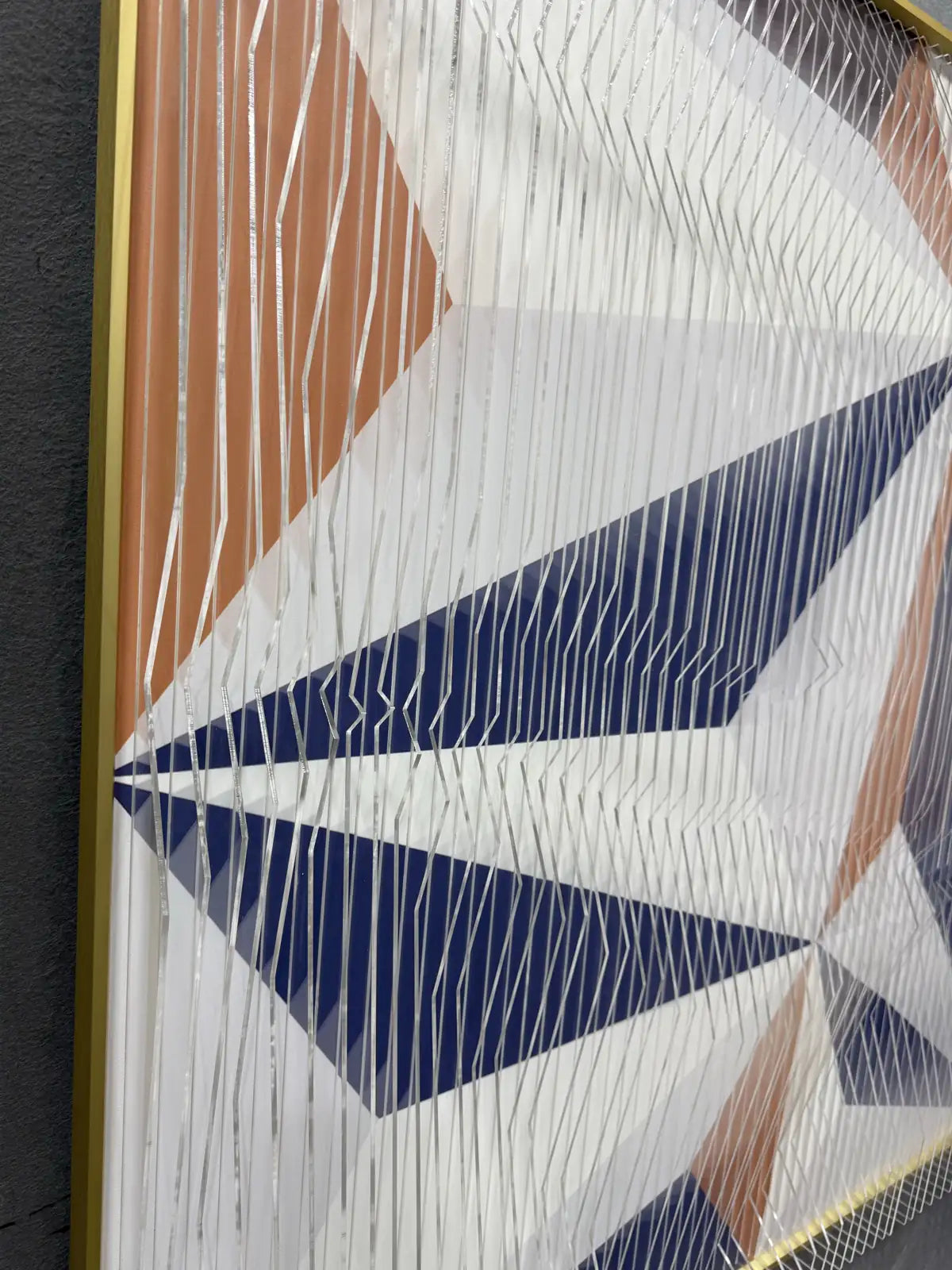 Smoke Acrylic Abstract Wall Art Square Design | Art Smiley Decor UAE