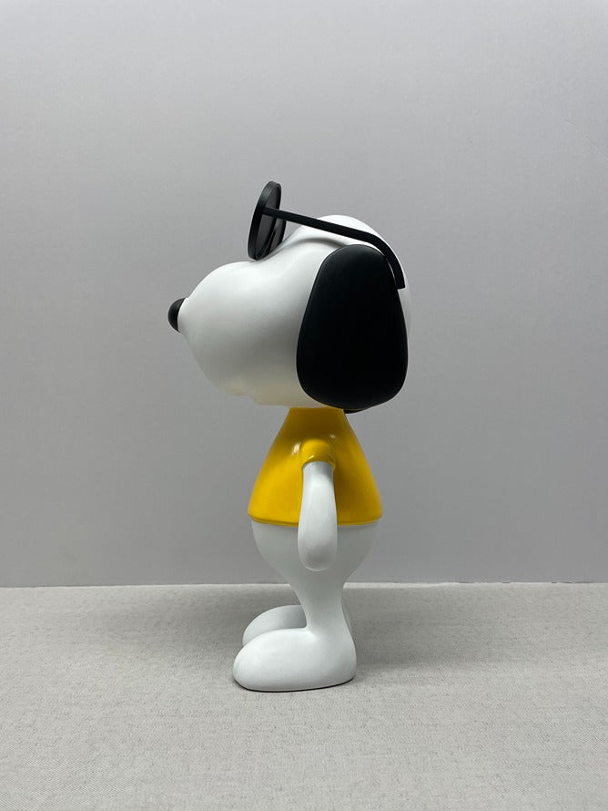 Cartoon Duo Resin Sculpture