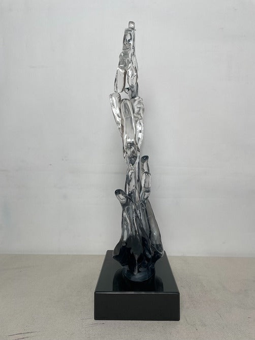 Crystal Tower Resin Sculpture artistic sculpture by Artsmiley