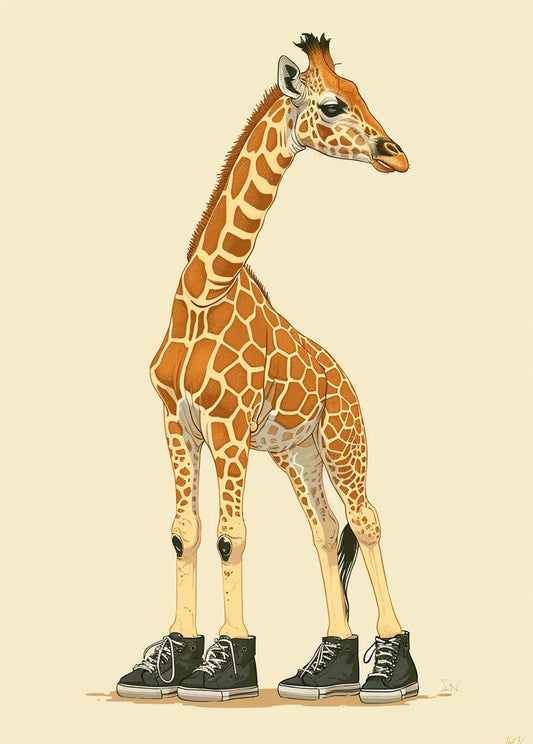 Elegant Flamingo Walk