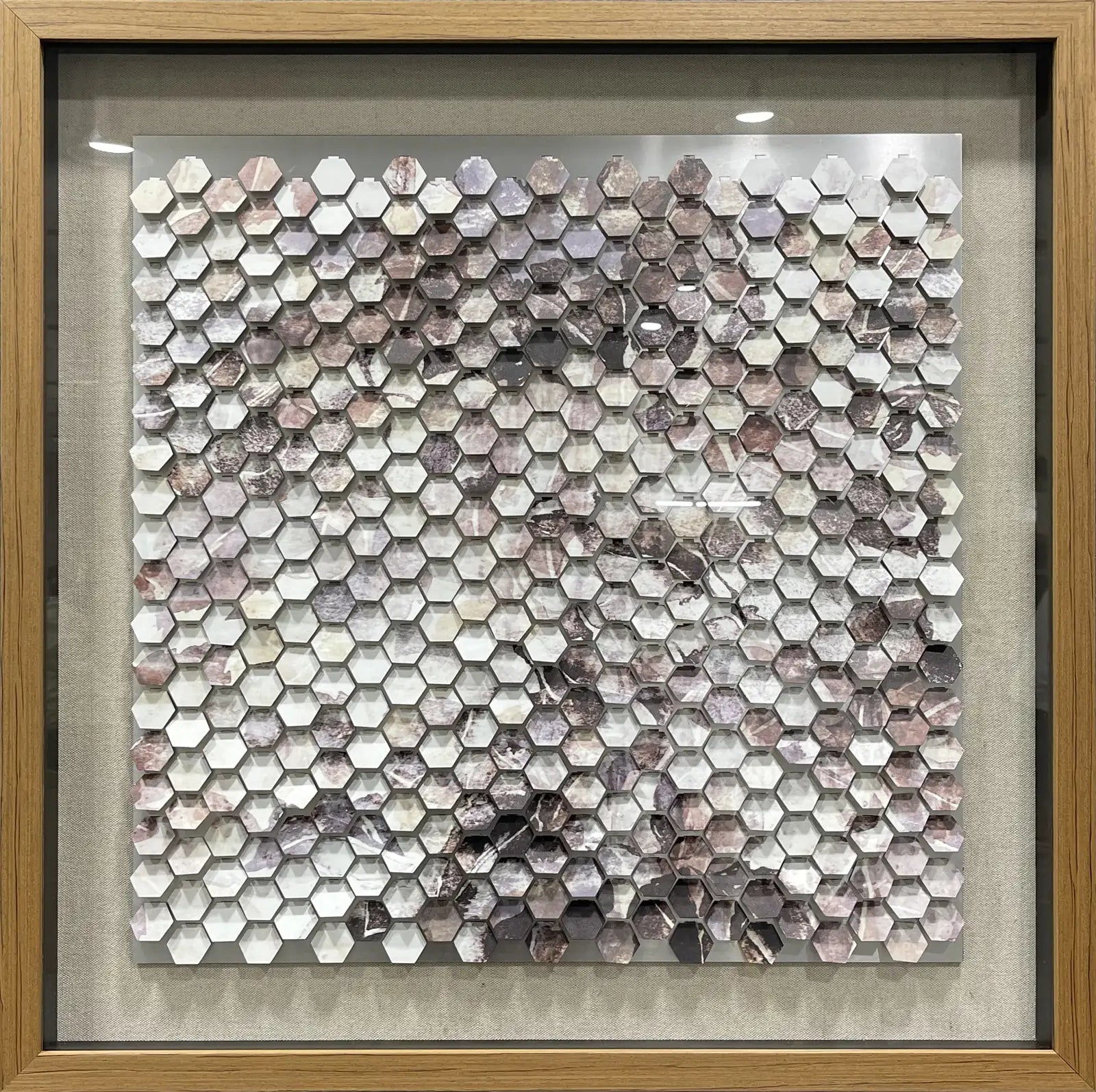 Misty Acrylic Abstract Wall Art Square Design | Art Smiley Decor UAE