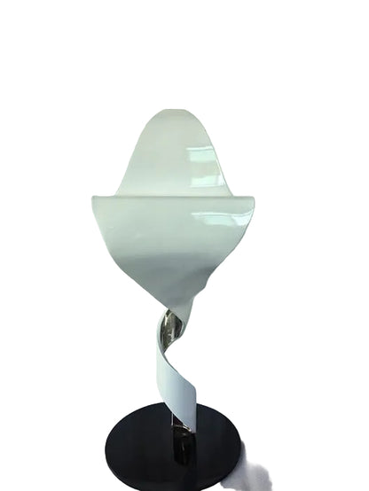 Transparent Flow Stainless Steel Sculpture
