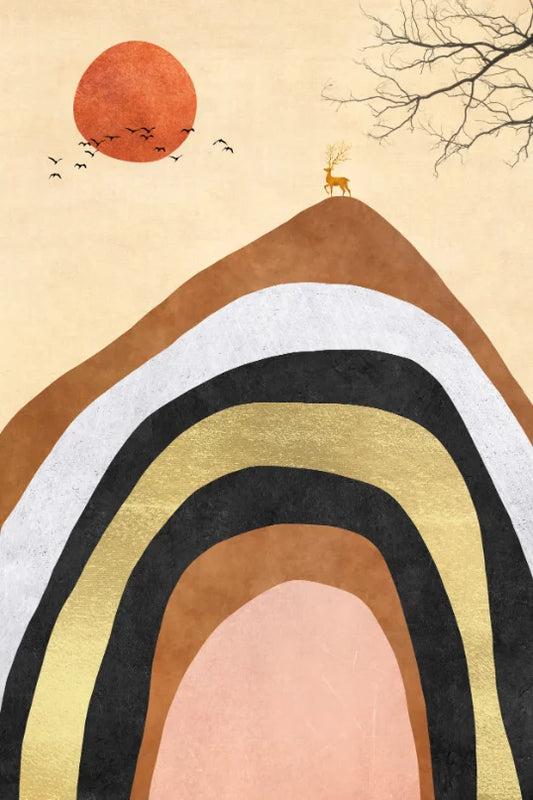 Industrial Square Splice Abstract