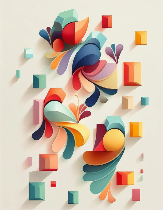 Calm And Minimalist Form Wall Art