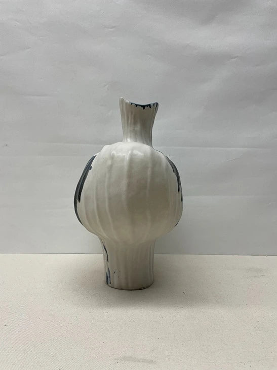 Ink Drip Ceramic Vase