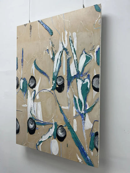 Curated Modern Decorative Wall Art Vertical Design | Art Smiley Decor UAE