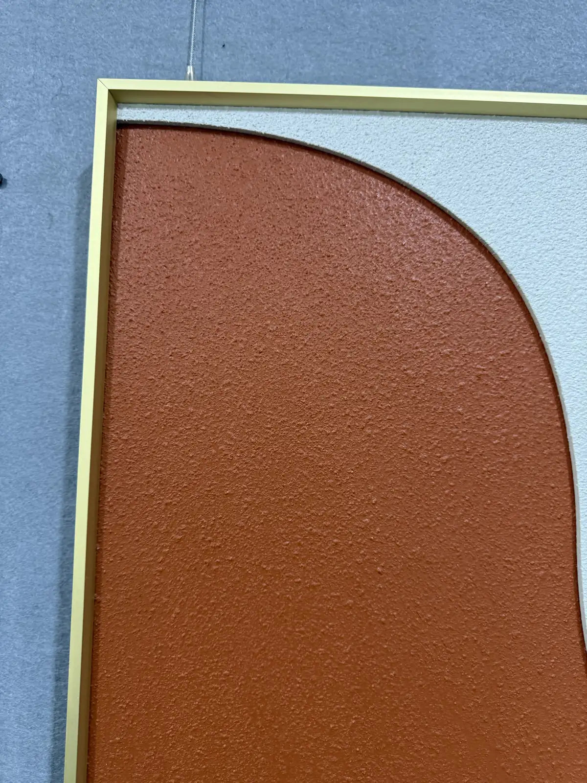 Impasto Hand Painted Abstract Wall Art Vertical Design | Art Smiley Decor UAE