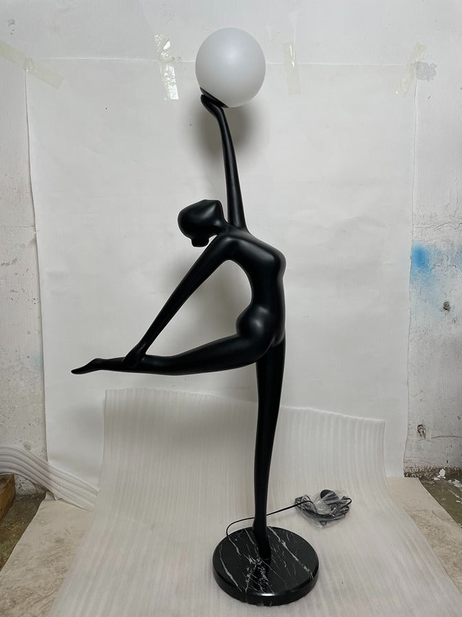 Minimal Figurative Fiberglass Sculpture
