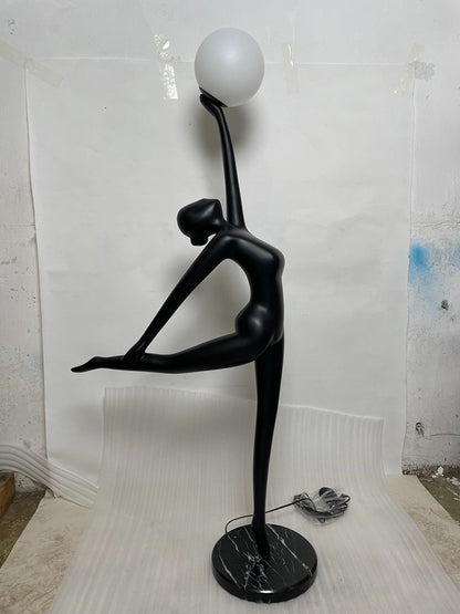 Minimal Figurative Fiberglass Sculpture