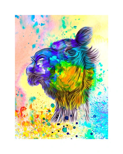 Mirage Muse #27 Camel wall art