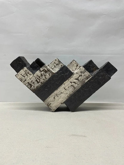Zigzag Geometric Ceramic Tray