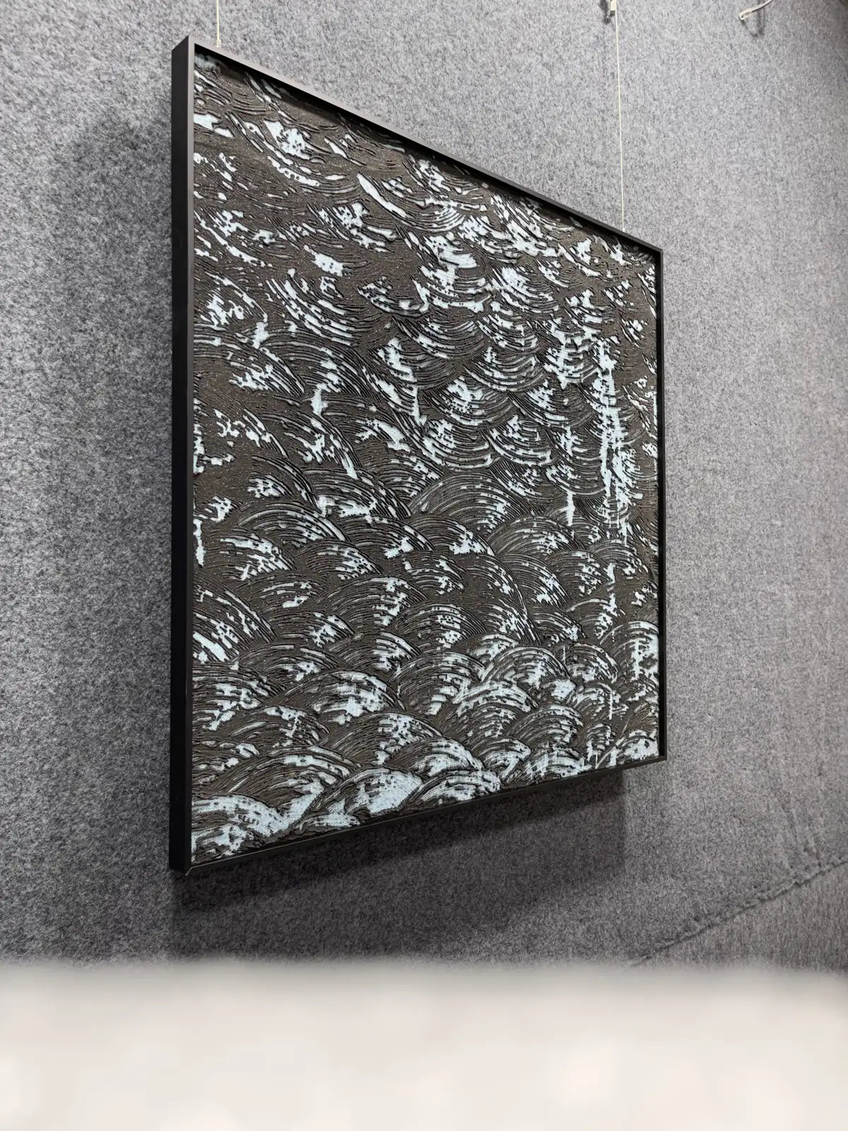 Sleek Modern Decorative Wall Art Square Design | Art Smiley Decor UAE