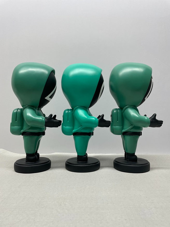 Character Set Resin Sculpture