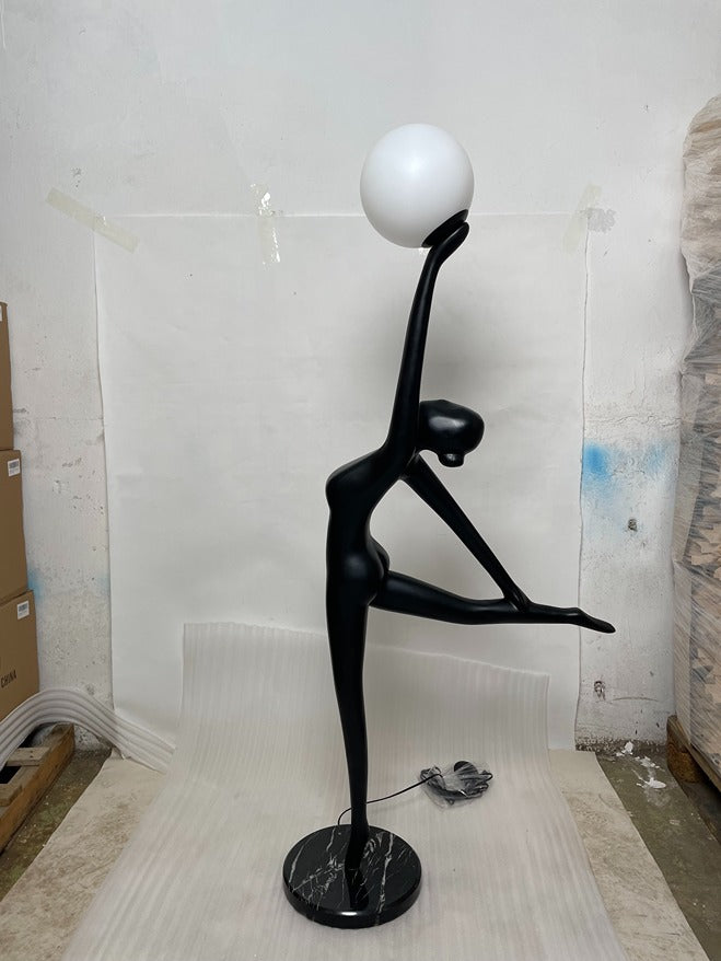 Minimal Figurative Fiberglass Sculpture