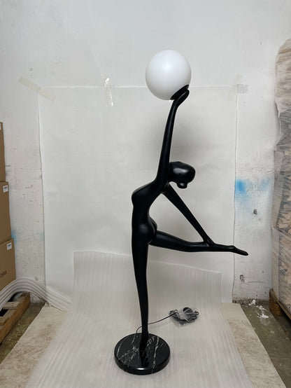 Minimal Figurative Fiberglass Sculpture