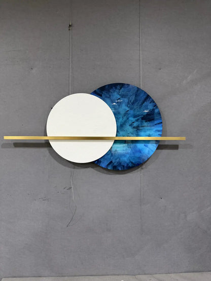 Opulent Crystal Porcelain Luxury Wall Art Landscape Design | Art Smiley Decor UAE