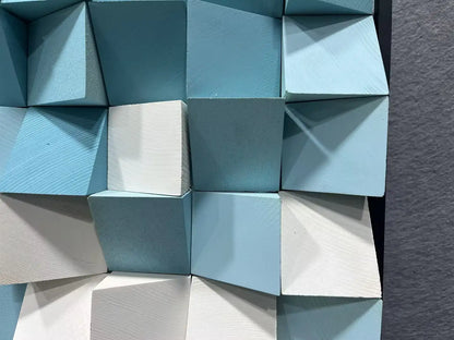 Deep Hand Painted Abstract Wall Art Vertical Design | Art Smiley Decor UAE