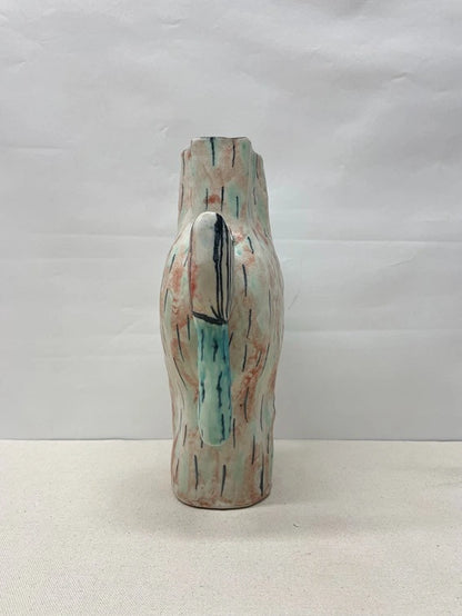 Tribal Texture Ceramic Vase
