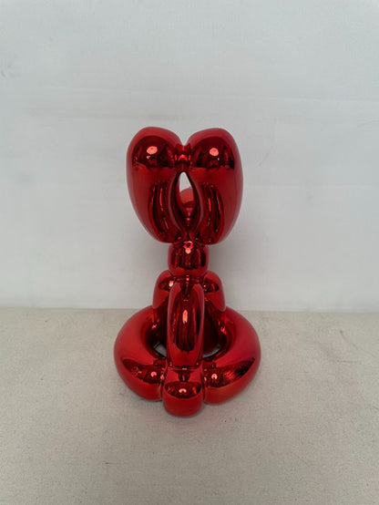 Red Bunny Resin Sculpture artistic sculpture by Artsmiley