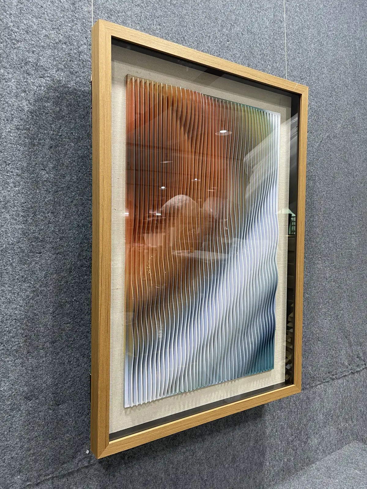 Onyx Acrylic Abstract Wall Art Vertical Design | Art Smiley Decor UAE