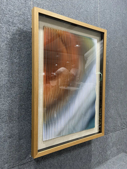 Onyx Acrylic Abstract Wall Art Vertical Design | Art Smiley Decor UAE