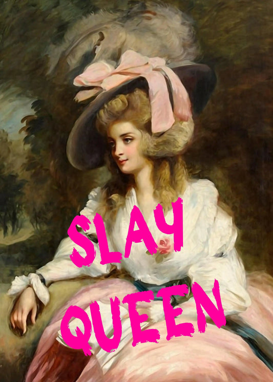 Slay Queen Typography Trend