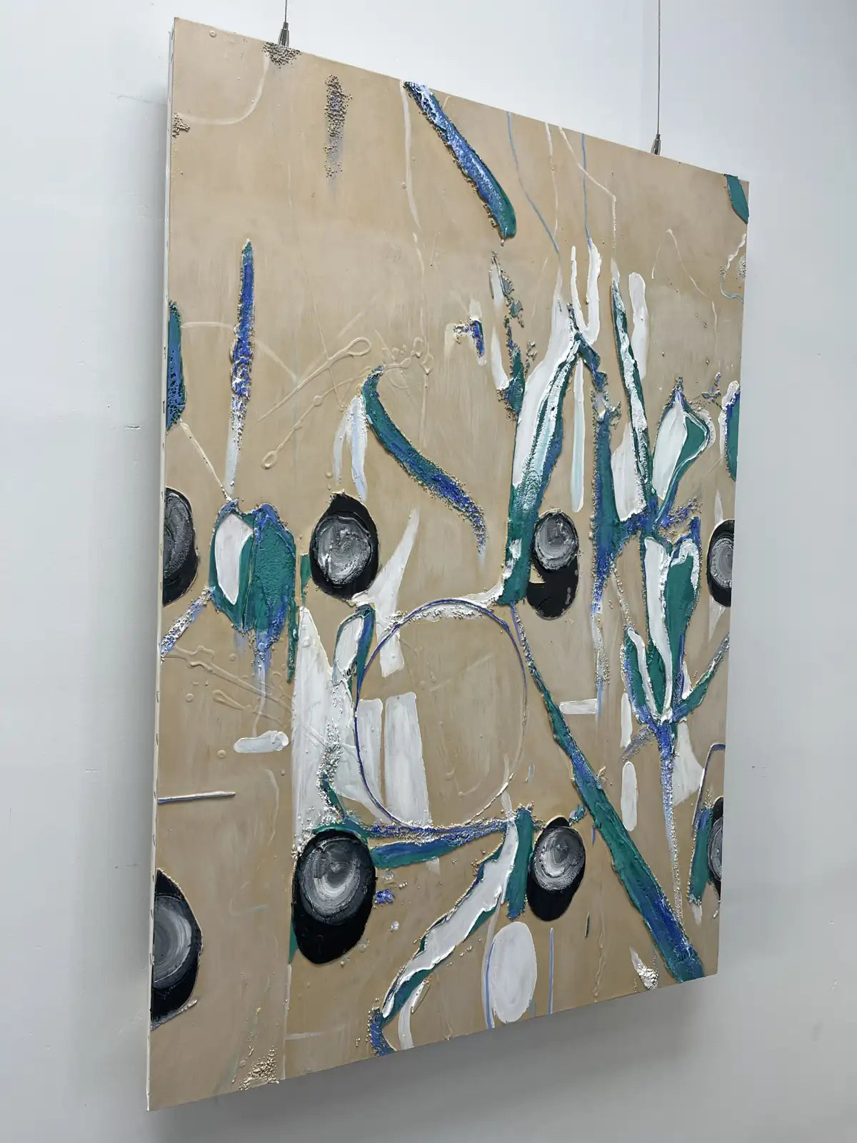 Curated Modern Decorative Wall Art Vertical Design | Art Smiley Decor UAE