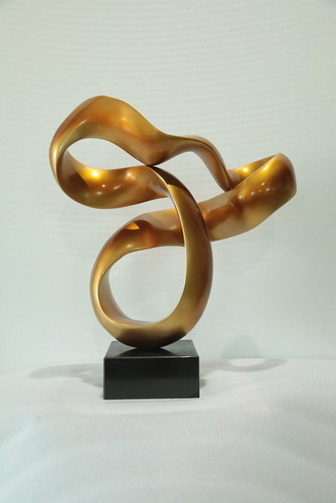 Infinity Knot Resin Sculpture artistic sculpture by Artsmiley