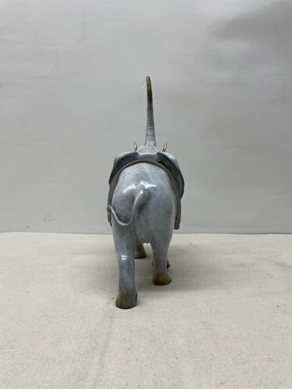 Elephant Bronze Sculpture artistic sculpture by Artsmiley