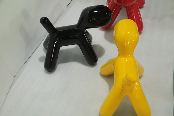 Puppy Seat Fiberglass Sculpture artistic sculpture by Artsmiley