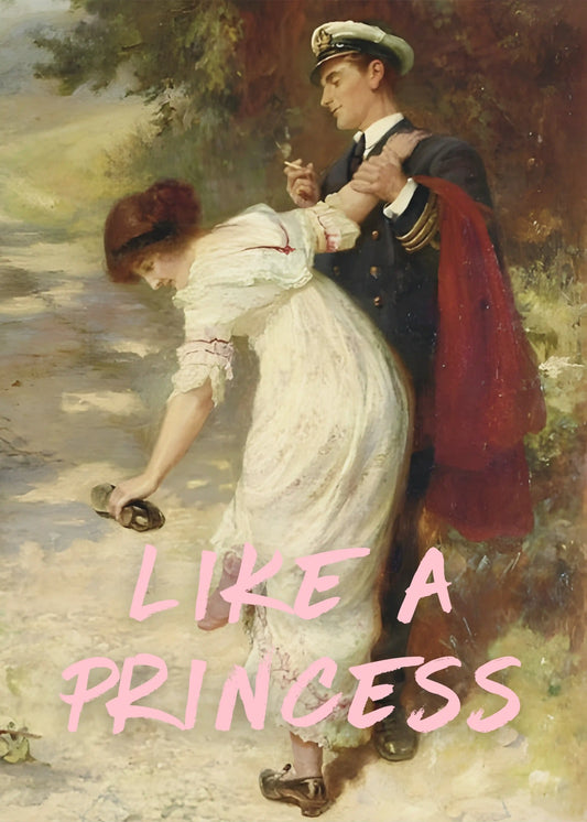 Like A Princess Typography