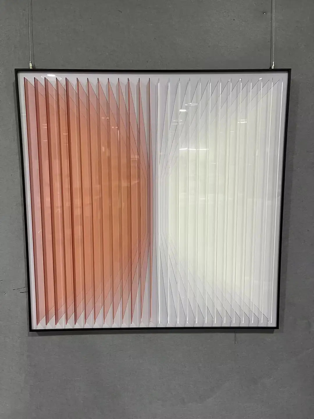 Hazy Acrylic Abstract Wall Art Square Design | Art Smiley Decor UAE