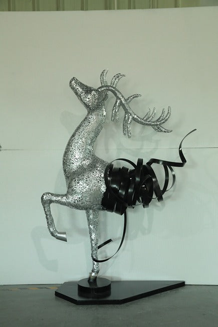 Antler Metal Led Sculpture artistic sculpture by Artsmiley