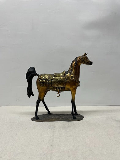 Standing Horse Bronze Sculpture artistic sculpture by Artsmiley