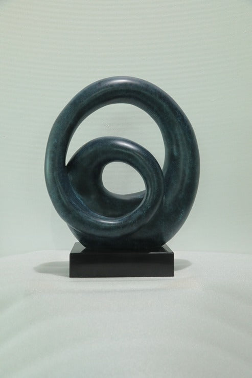 Sphere Orbit Resin Sculpture artistic sculpture by Artsmiley