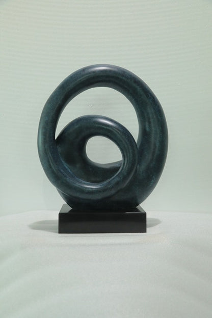 Sphere Orbit Resin Sculpture artistic sculpture by Artsmiley