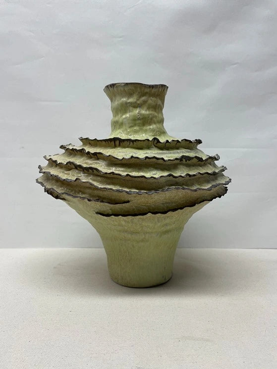 Pagoda Layer Ceramic Vessel