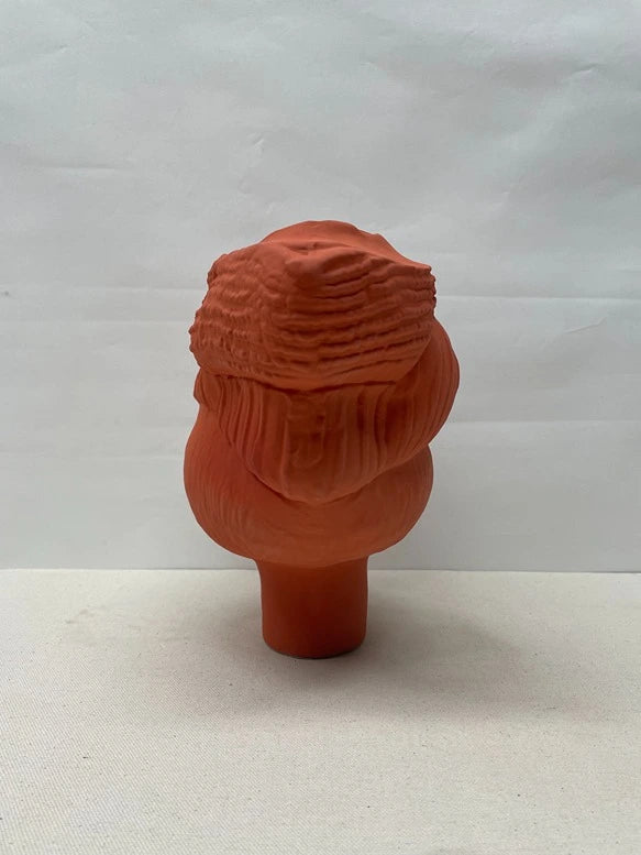 Terracotta Pedestal Ceramic Bowl