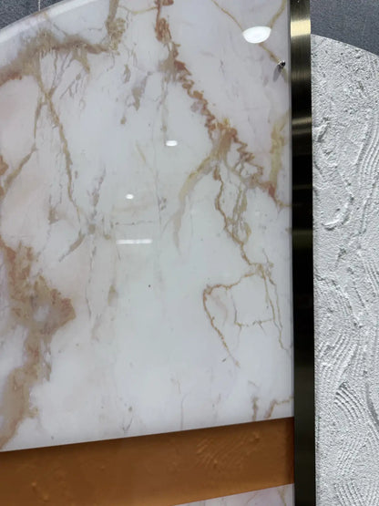 Frosted Acrylic Abstract Wall Art Vertical Design | Art Smiley Decor UAE