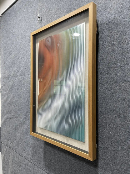 Onyx Acrylic Abstract Wall Art Vertical Design | Art Smiley Decor UAE