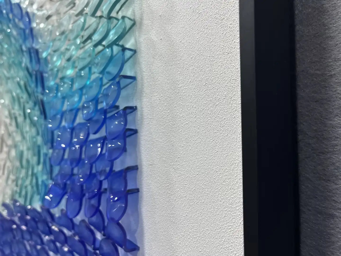 Pebble Acrylic Abstract Wall Art Square Design | Art Smiley Decor UAE