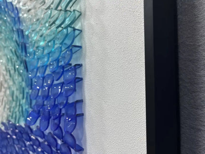 Pebble Acrylic Abstract Wall Art Square Design | Art Smiley Decor UAE