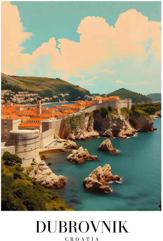 Elegant Portrait of Dubrovnik Croatia 2