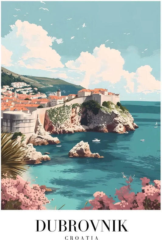 صورة أنيقة لمدينة دوبروفنيك، كرواتيا