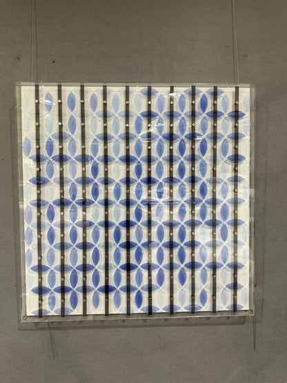 Oceanic Acrylic Abstract Wall Art - Square Design