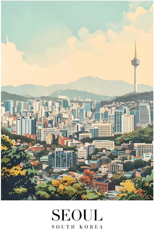 Elegant Portrait of South Korea